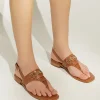 Dune London LEXLEY - TAN-Women Flat Sandals