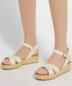 Dune London LINNIE - ECRU-Women Heeled Sandals | Wedge Sandals
