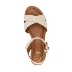 Dune London LINNIE - ECRU-Women Heeled Sandals | Wide Fit Sandals