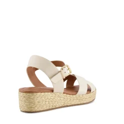 Dune London LINNIE - ECRU-Women Heeled Sandals | Wedge Sandals