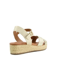 Dune London LINNIE - GOLD-Women Heeled Sandals | Wedge Sandals