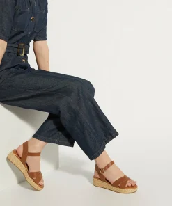 Dune London LINNIE - TAN-Women Heeled Sandals | Wide Fit Sandals