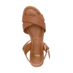 Dune London LINNIE - TAN-Women Heeled Sandals | Wedge Sandals