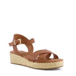Dune London LINNIE - TAN-Women Heeled Sandals | Wedge Sandals