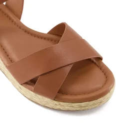 Dune London LINNIE - TAN-Women Heeled Sandals | Wide Fit Sandals