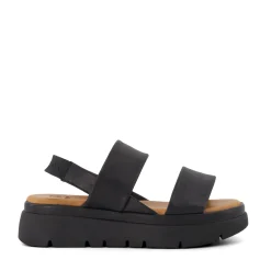Dune London LOCATION - BLACK-Women Flat Sandals