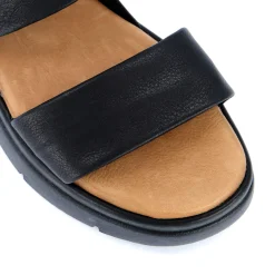 Dune London LOCATION - BLACK-Women Flat Sandals
