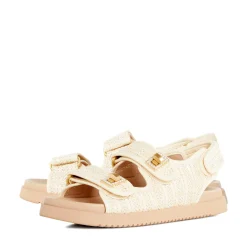 Dune London LOCKSTOCKK - NATURAL-Women Flat Sandals