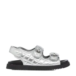 Dune London LOCKSTOCKK - SILVER-Women Flat Sandals
