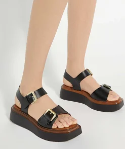 Dune London LOELLS - BLACK-Women Flat Sandals