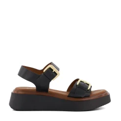 Dune London LOELLS - BLACK-Women Flat Sandals