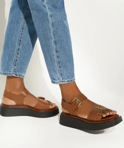 Dune London LOELLS - TAN-Women Flat Sandals