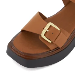 Dune London LOELLS - TAN-Women Flat Sandals