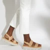 Dune London LORRIS - CARAMEL-Women Flat Sandals