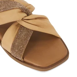 Dune London LOSSEY - CAMEL-Women Flat Sandals