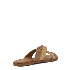 Dune London LOSSEY - CAMEL-Women Flat Sandals