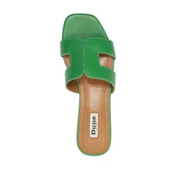 Dune London LOUPE - GREEN-Women Flat Sandals