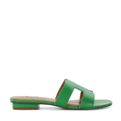 Dune London LOUPE - GREEN-Women Flat Sandals