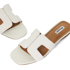 Dune London LOUPE - WHITE-Women Flat Sandals