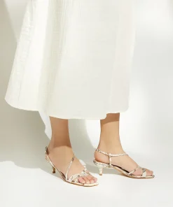 Dune London MADELY - REPTILE-Women Heeled Sandals