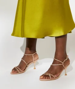 Dune London MAJESTYS - GOLD-Women Heeled Sandals