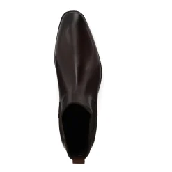 Dune London MANDATORY - DARK BROWN-Men Smart Boots | Chelsea Boots