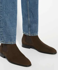 Dune London MANDATORY - DARK BROWN-Men Smart Boots | Chelsea Boots