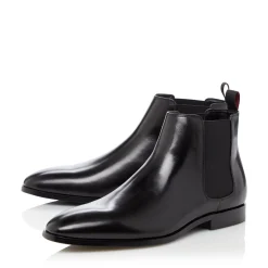 Dune London MANTLE - BLACK-Men Smart Boots | Chelsea Boots