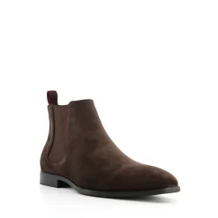 Dune London MANTLE - DARK BROWN-Men Smart Boots | Chelsea Boots