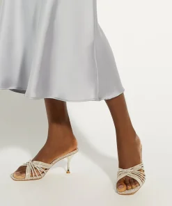 Dune London MARQUEE - GOLD-Women Heeled Sandals