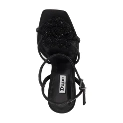 Dune London MEDALLION - BLACK-Women Heeled Sandals