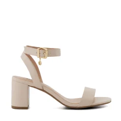 Dune London MEMEE - ECRU-Women Heeled Sandals | Block Heeled Sandals