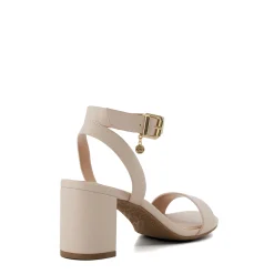 Dune London MEMEE - ECRU-Women Heeled Sandals | Block Heeled Sandals