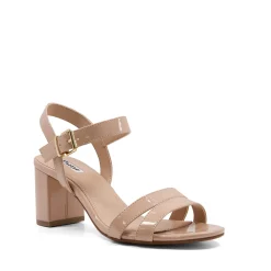 Dune London MERISA - NUDE-Women Heeled Sandals | Block Heeled Sandals