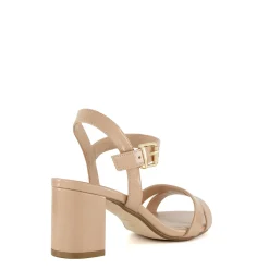 Dune London MERISA - NUDE-Women Heeled Sandals | Block Heeled Sandals