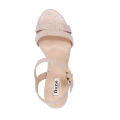 Dune London MERISA - ROSE GOLD-Women Heeled Sandals | Block Heeled Sandals