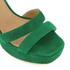Dune London MOLTEN - GREEN-Women Heeled Sandals | Block Heeled Sandals