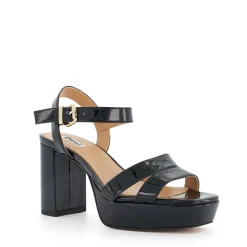 Dune London MOLTON - BLACK-Women Heeled Sandals | Block Heeled Sandals