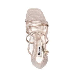 Dune London MUSICAL - ROSE GOLD-Women Heeled Sandals | Wide Fit Sandals