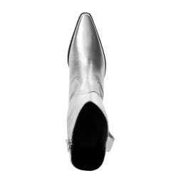 Dune London PARDNER 2 - SILVER-Women Western Cowboy Boots | Ankle Boots