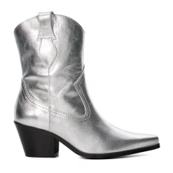 Dune London PARDNER 2 - SILVER-Women Western Cowboy Boots | Ankle Boots