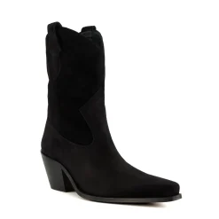 Dune London PARDNER - BLACK-Women Western Cowboy Boots | Ankle Boots