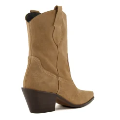 Dune London PARDNER - SAND-Women Western Cowboy Boots | Ankle Boots
