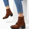 Dune London PAXAN - TAN-Women Biker Boots | Ankle Boots