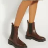 Dune London PICTURE - DARK TAN-Women Winter Boots | Chelsea Boots
