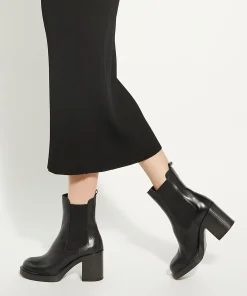Dune London PINAZ - BLACK-Women Black Boots