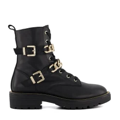 Dune London PLAZAS - BLACK-Women Black Boots
