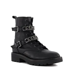 Dune London PLAZAS - BLACK-Women Black Boots
