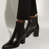 Dune London PREA - BLACK-Women Western Cowboy Boots | Chelsea Boots