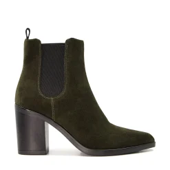 Dune London PREA - GREEN-Women Western Cowboy Boots | Chelsea Boots